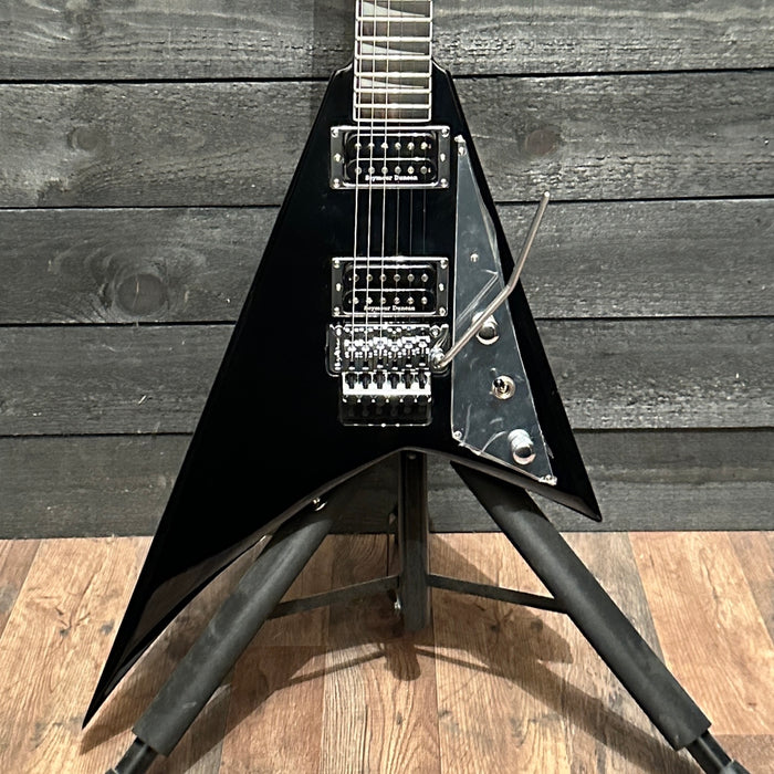 Jackson Pro Series Rhoads RR Ebony FB Electric Guitar - Gloss Black