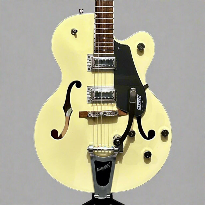 Gretsch G5420T Electromatic Classic Hollow Body Electric Guitar w/ Bigsby - Vintage White/London Grey