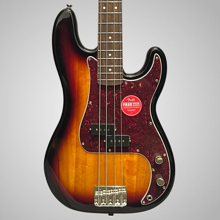 Fender Squier Classic Vibe '60s Precision 4 String Electric P Bass Guitar - Sunburst