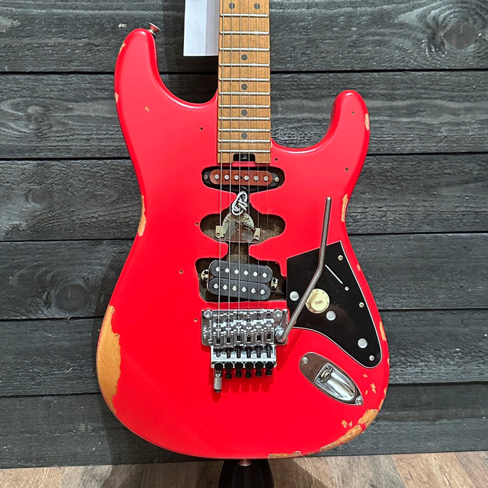 EVH Frankenstein "Frankie" Relic Electric Guitar - Red