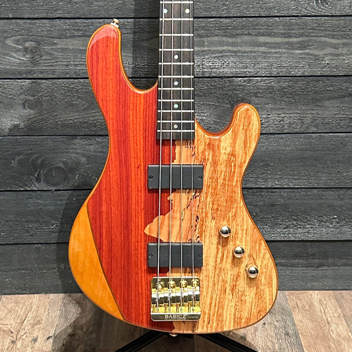 Cort Jeff Berlin Rithimic 4 String Electric Bass Guitar - Natural