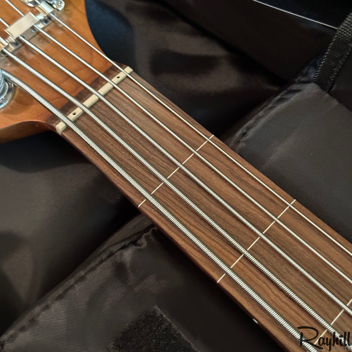 Sadowsky 2023 SMX MetroExpress Vintage JJ 5-String Fretless Tobacco Sunburst Electric Bass Guitar