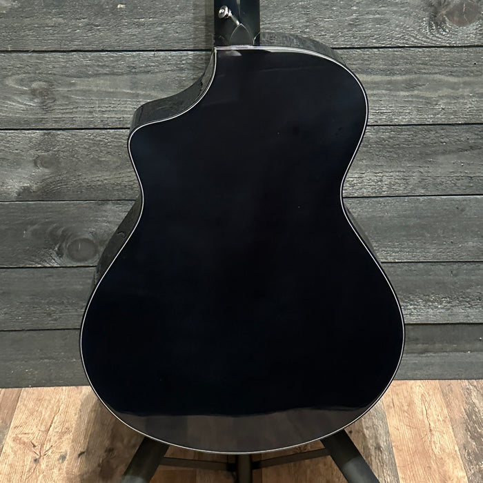 Breedlove Organic Signature Concert CE Black Acoustic-Electric Guitar