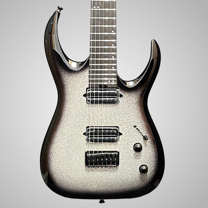 Jackson Pro Plus Signature Misha Mansoor Juggernaut HT7P 7-string Electric Guitar - Silverburst Sparkle