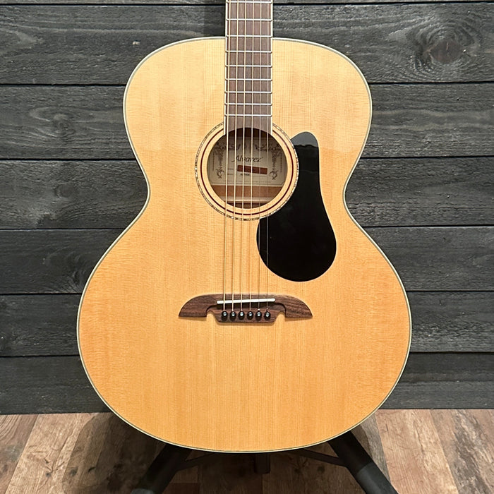 Alvarez ABT60E Baritone Jumbo Acoustic Electric Guitar - Natural