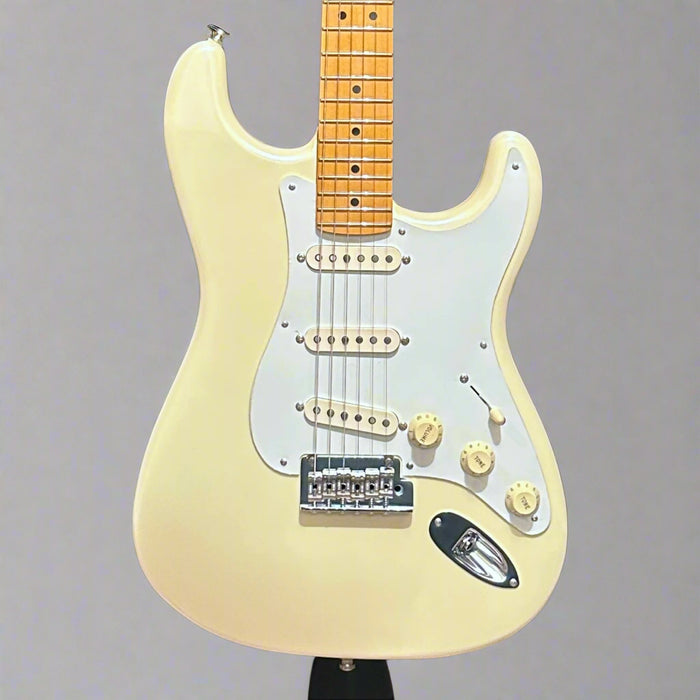 Fender American Lincoln Brewster Stratocaster USA Electric Guitar 2024 - Olympic Pearl