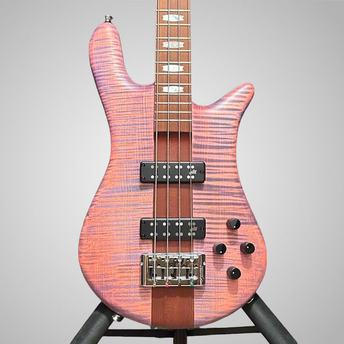 Spector Euro 4 RST 4 String Electric Bass Guitar w/ Bag - Sundown Glow Matte