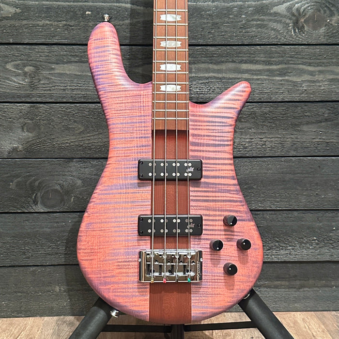 Spector Euro 4 RST 4 String Electric Bass Guitar w/ Bag - Sundown Glow Matte