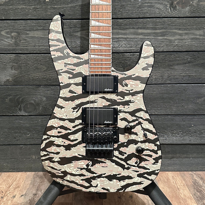 Jackson X Series Soloist SLX DX Camo Electric Guitar - Tiger Jungle Camo