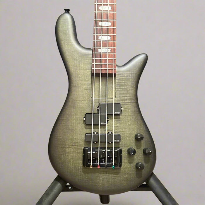 Spector Euro 4 LX Bolt-On 4 String Electric Bass Guitar w/ Bag - Haunted Moss
