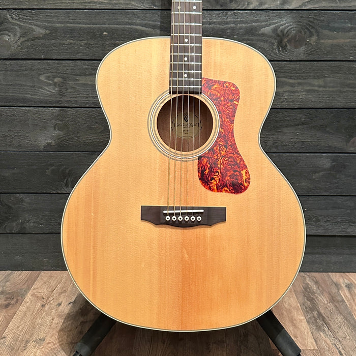 Guild BT-240E Baritone Jumbo Acoustic Electric Guitar - Natural