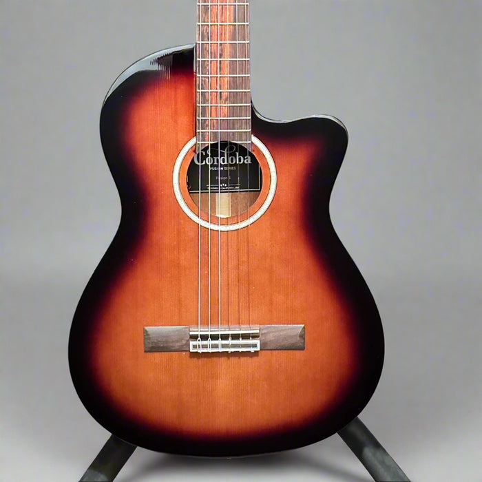 Córdoba Fusion 5 Nylon String Classical Acoustic Electric Guitar - Sonata Burst