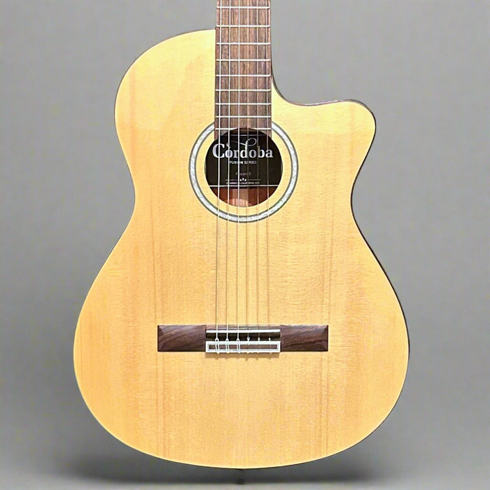 Córdoba Fusion 5 Nylon String Classical Acoustic Electric Guitar - Natural