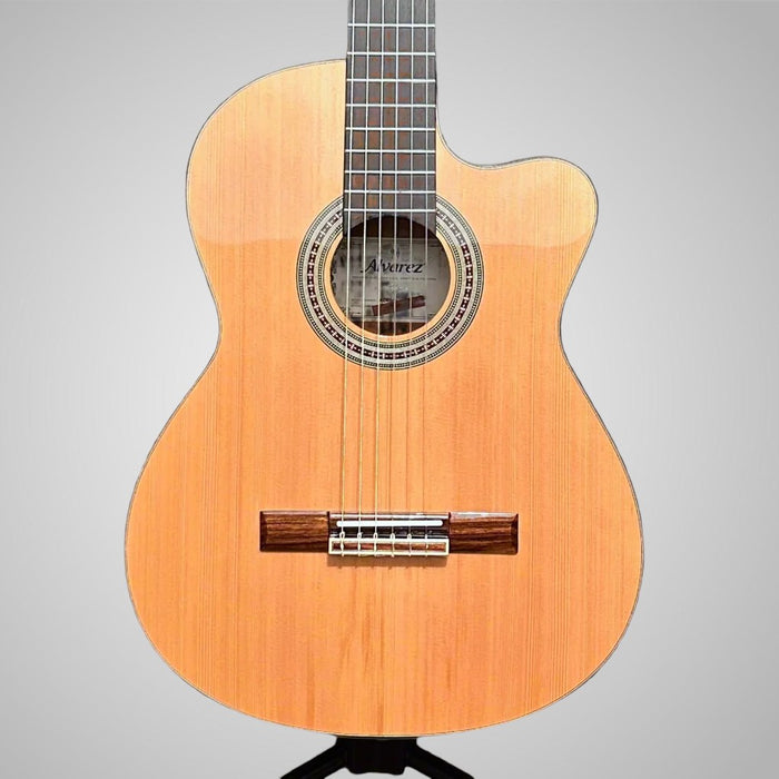 Alvarez AC65ce Artist 65 Classical Nylon String Acoustic Electric Guitar - Natural