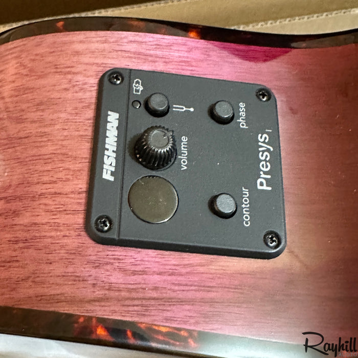 Breedlove Pursuit Exotic S Concert CE LTD Pinot Burst Acoustic-Electric Guitar