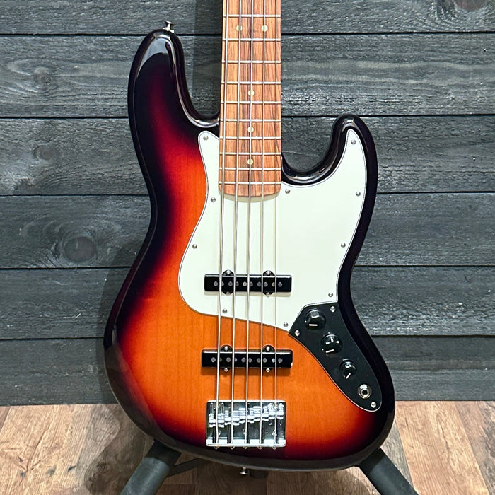 Fender Player Jazz Bass 5 String Electric Bass Guitar 2022 - Sunburst
