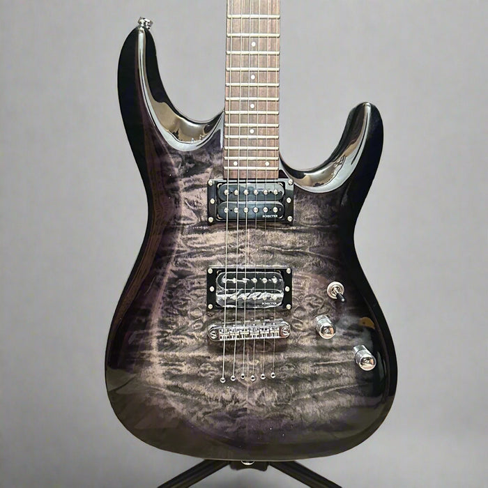 Schecter C-6 Plus Electric Guitar - Charcoal Burst