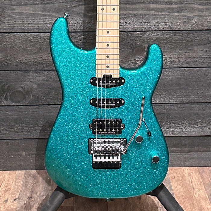 Charvel Pro-Mod San Dimas Style 1 HSS FR M Electric Guitar - Aqua Flake