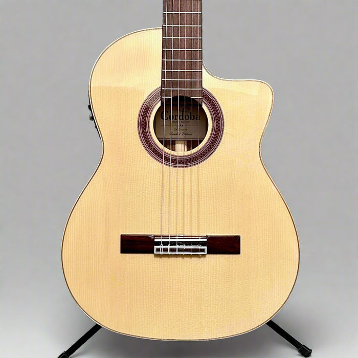 Córdoba GK Studio Limited Nylon String Acoustic Electric Guitar - Natural