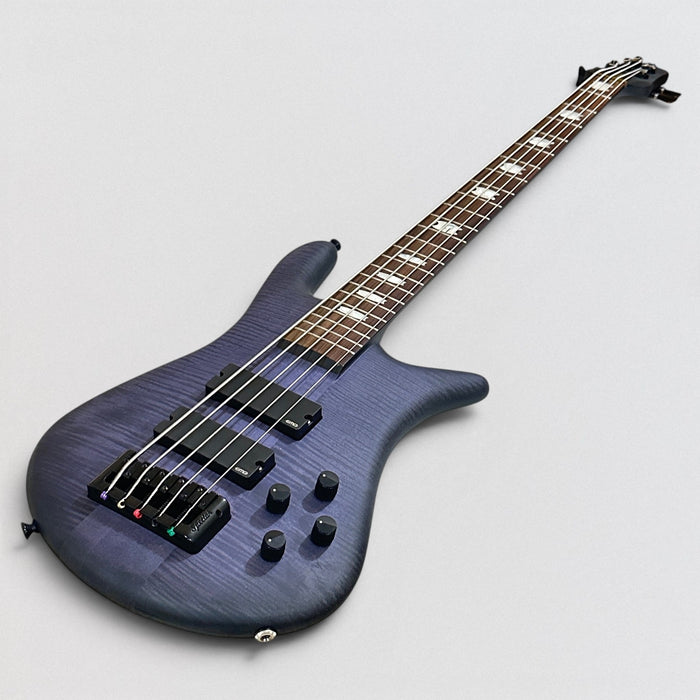 Spector Euro 5 LX 5 String Neck Through Electric Bass Guitar - Nightshade Matte