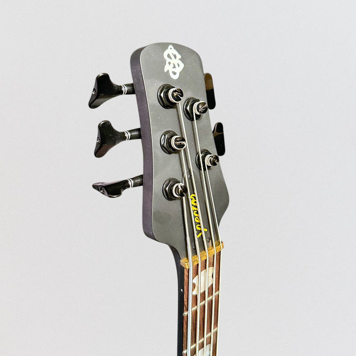 Spector Euro 5 LX 5 String Neck Through Electric Bass Guitar - Nightshade Matte