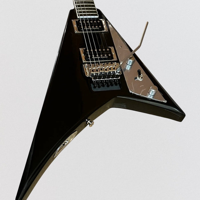 Jackson Pro Series Rhoads RR Ebony FB Electric Guitar - Gloss Black