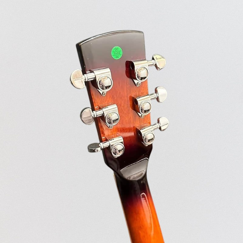 Danville RDL-70CEQ Electric Cutaway Resonator Acoustic Guitar - Sunburst