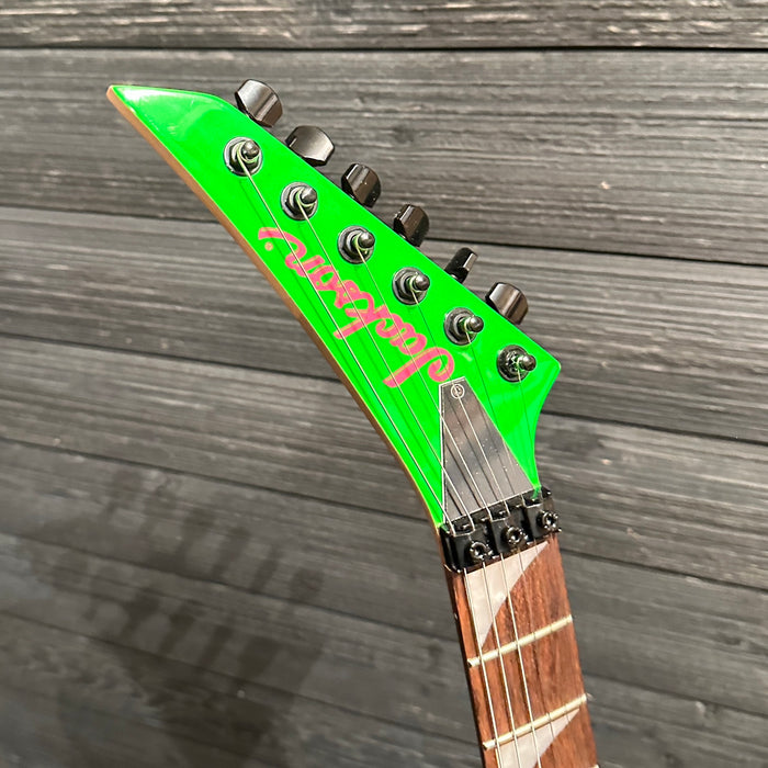 Jackson X Series Dinky DK3XR HSS Neon Green Electric Guitar