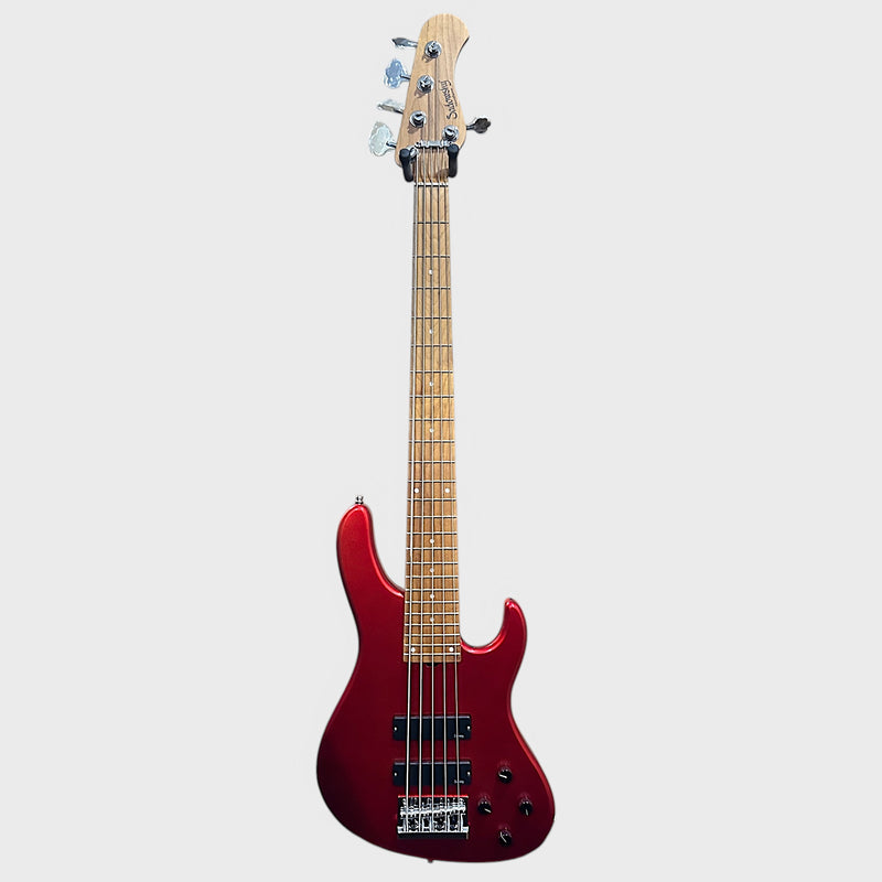 Sadowsky MetroExpress Modern 5 String Electric Bass Guitar - Candy Apple Red