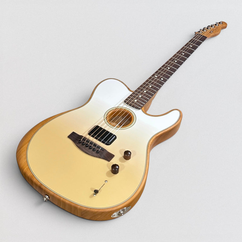 Fender FINNEAS Acoustasonic Player Telecaster Acoustic Electric Guitar - Cappuccino Fade