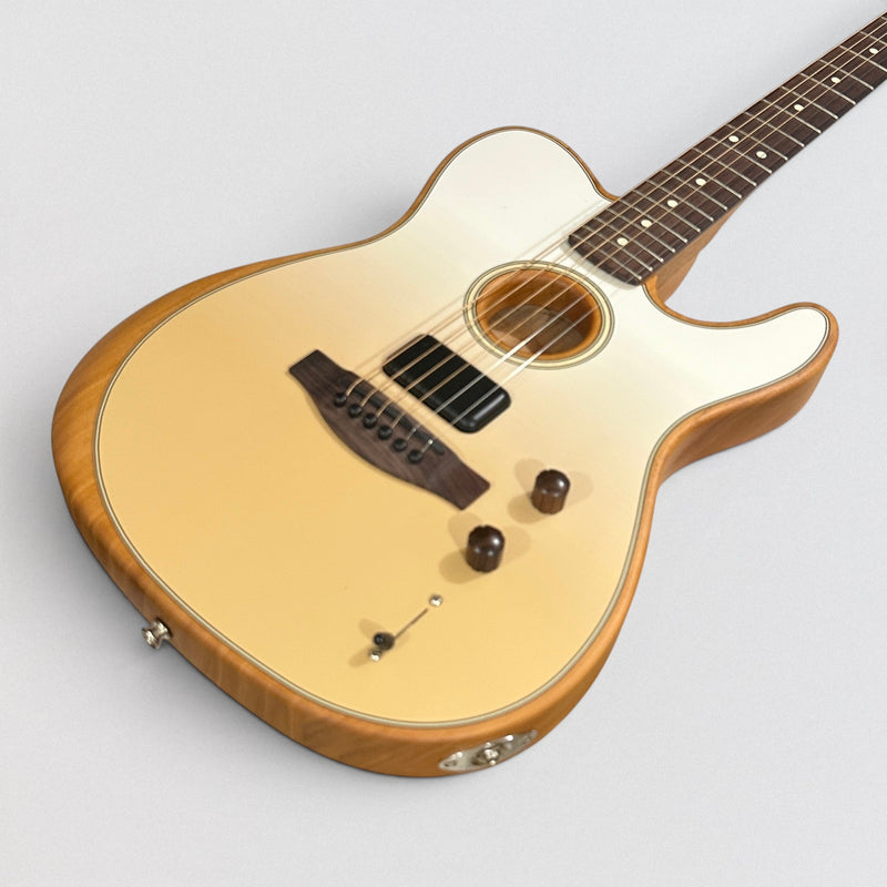 Fender FINNEAS Acoustasonic Player Telecaster Acoustic Electric Guitar - Cappuccino Fade