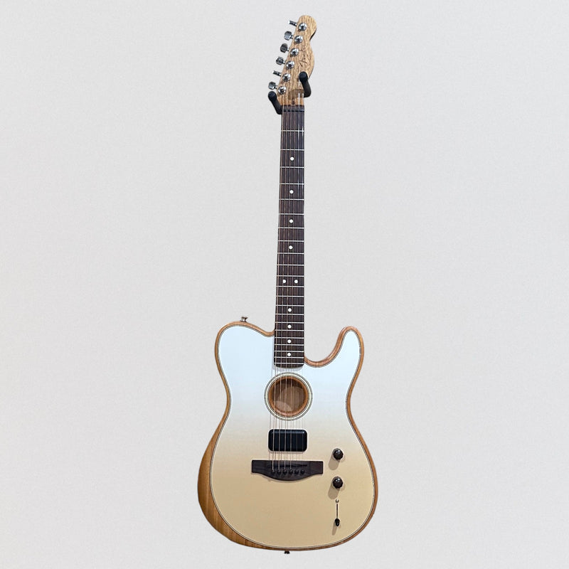 Fender FINNEAS Acoustasonic Player Telecaster Acoustic Electric Guitar - Cappuccino Fade