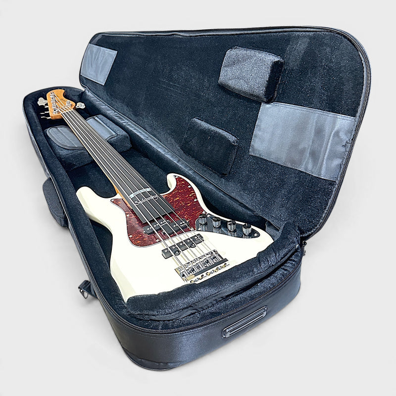 Sadowsky MetroExpress 21 Fret Hybrid PJ 5 String Maple Board Electric Bass Guitar - White