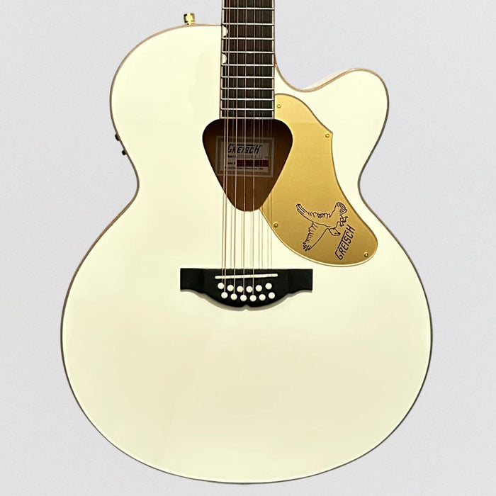 Gretsch G5022CWFE-12 Rancher Falcon Jumbo 12-String Acoustic-Electric Guitar - White