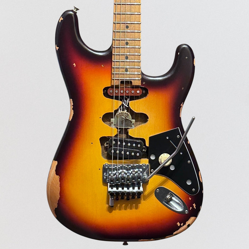 EVH Frankenstein "Frankie" Relic Electric Guitar - Sunburst