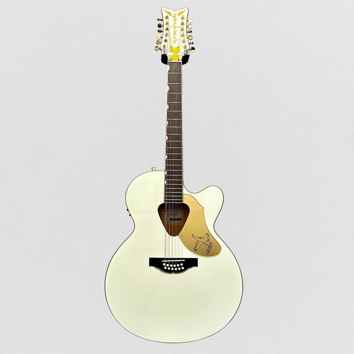 Gretsch G5022CWFE-12 Rancher Falcon Jumbo 12-String Acoustic-Electric Guitar - White