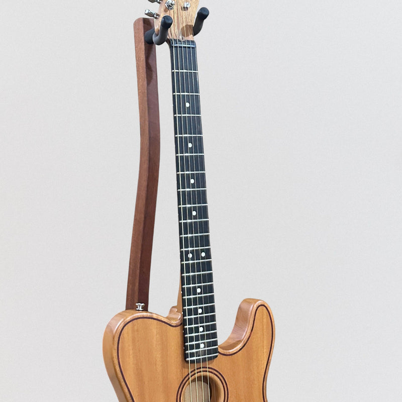 Fender American Acoustasonic Telecaster USA Acoustic Electric Guitar - Natural Mahogany