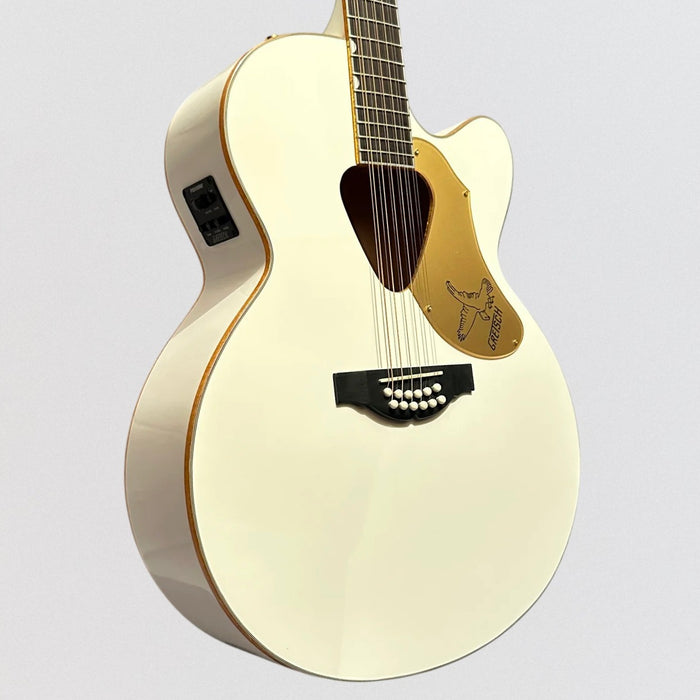 Gretsch G5022CWFE-12 Rancher Falcon Jumbo 12-String Acoustic-Electric Guitar - White