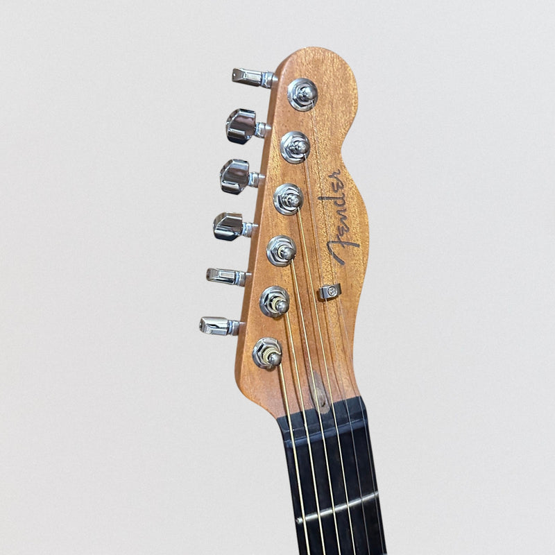 Fender American Acoustasonic Telecaster USA Acoustic Electric Guitar - Natural Mahogany
