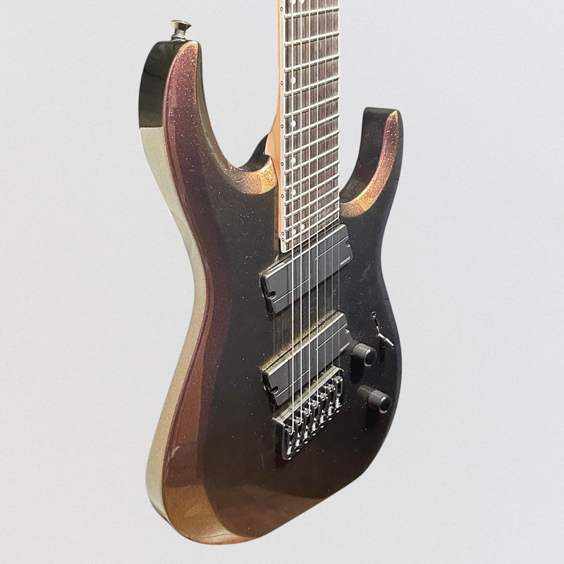 Jackson Pro Dinky DK Modern HT7 MS 7 String Multi Scale Electric Guitar - Eureka Mist