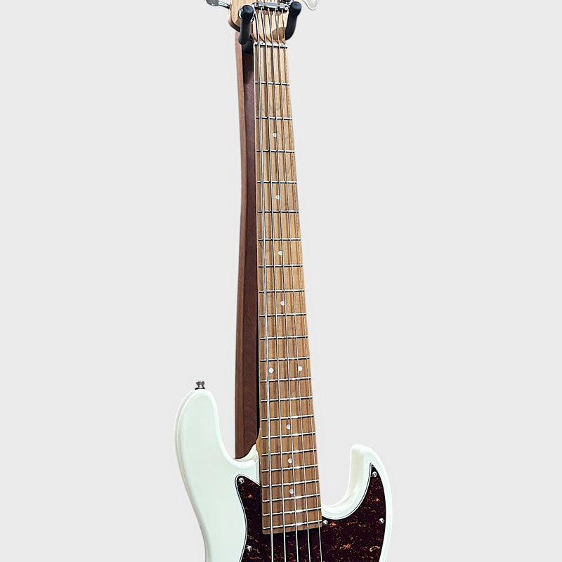 Sadowsky MetroExpress 21 Fret Hybrid PJ 5 String Maple Board Electric Bass Guitar - White