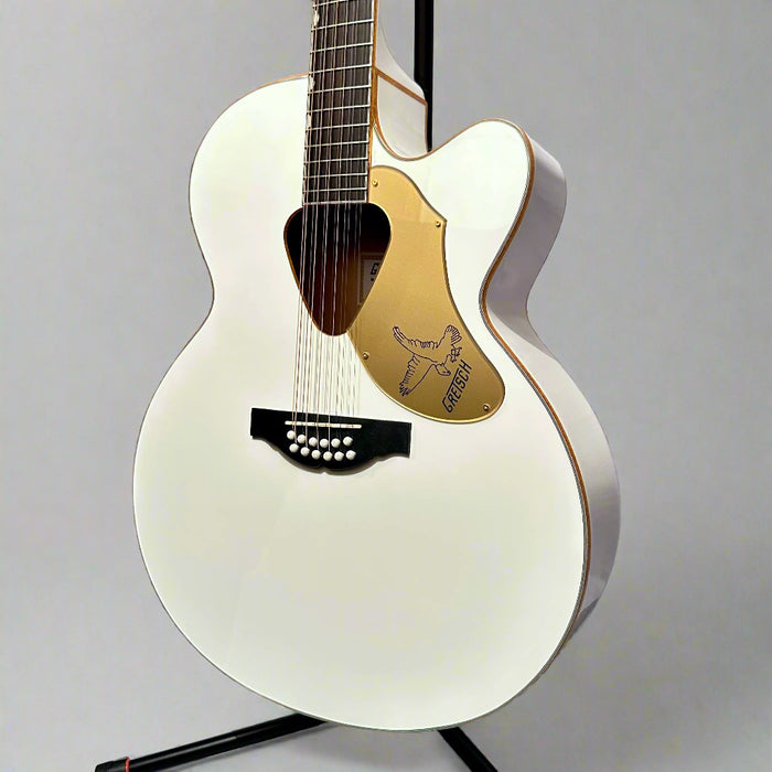 Gretsch G5022CWFE-12 Rancher Falcon Jumbo 12-String Acoustic-Electric Guitar - White