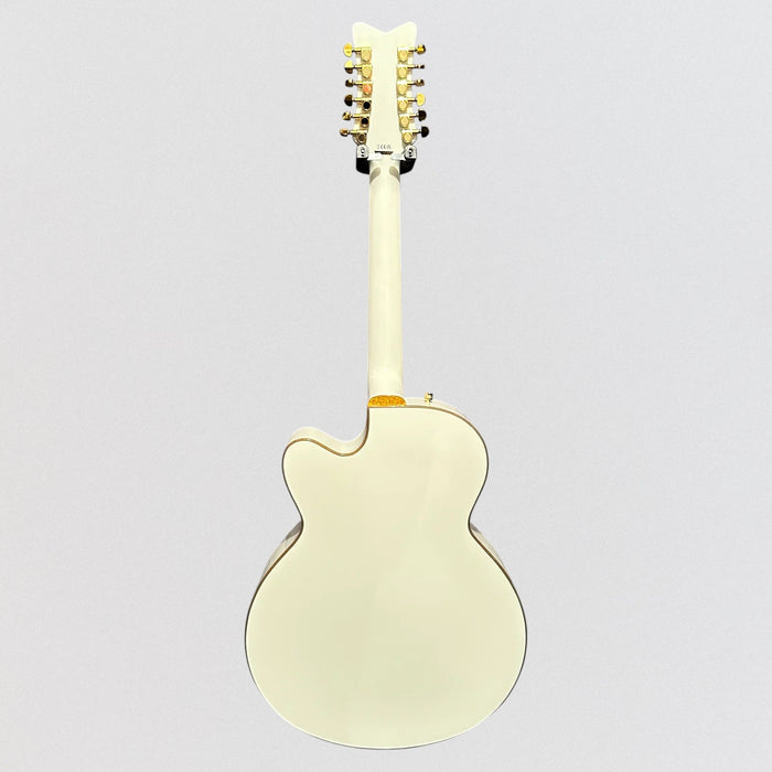 Gretsch G5022CWFE-12 Rancher Falcon Jumbo 12-String Acoustic-Electric Guitar - White