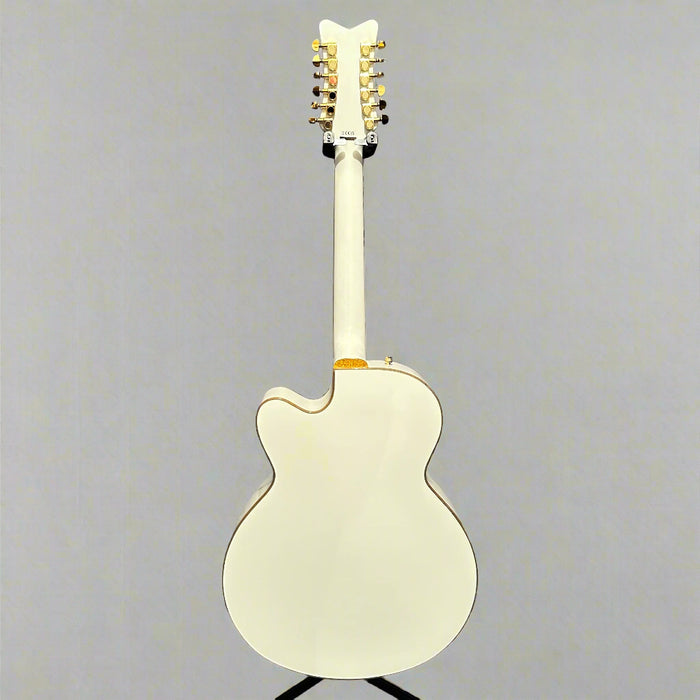 Gretsch G5022CWFE-12 Rancher Falcon Jumbo 12-String Acoustic-Electric Guitar - White
