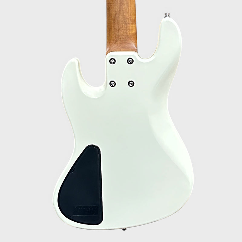 Sadowsky MetroExpress 21 Fret Hybrid PJ 5 String Maple Board Electric Bass Guitar - White