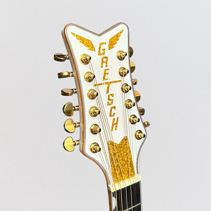 Gretsch G5022CWFE-12 Rancher Falcon Jumbo 12-String Acoustic-Electric Guitar - White