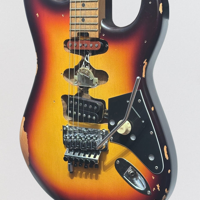 EVH Frankenstein "Frankie" Relic Electric Guitar - Sunburst