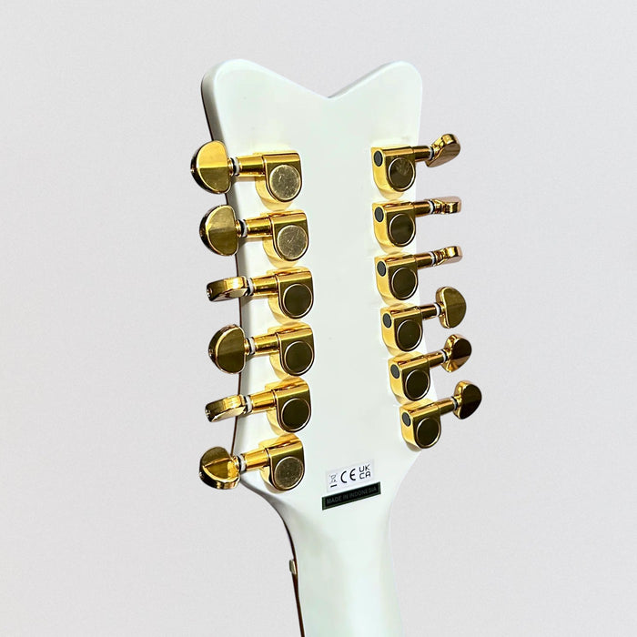 Gretsch G5022CWFE-12 Rancher Falcon Jumbo 12-String Acoustic-Electric Guitar - White