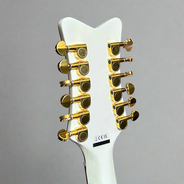 Gretsch G5022CWFE-12 Rancher Falcon Jumbo 12-String Acoustic-Electric Guitar - White