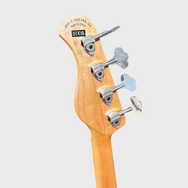 Sadowsky MetroExpress 21-Fret 4 String Vintage M Morado Board Electric Bass Guitar - White